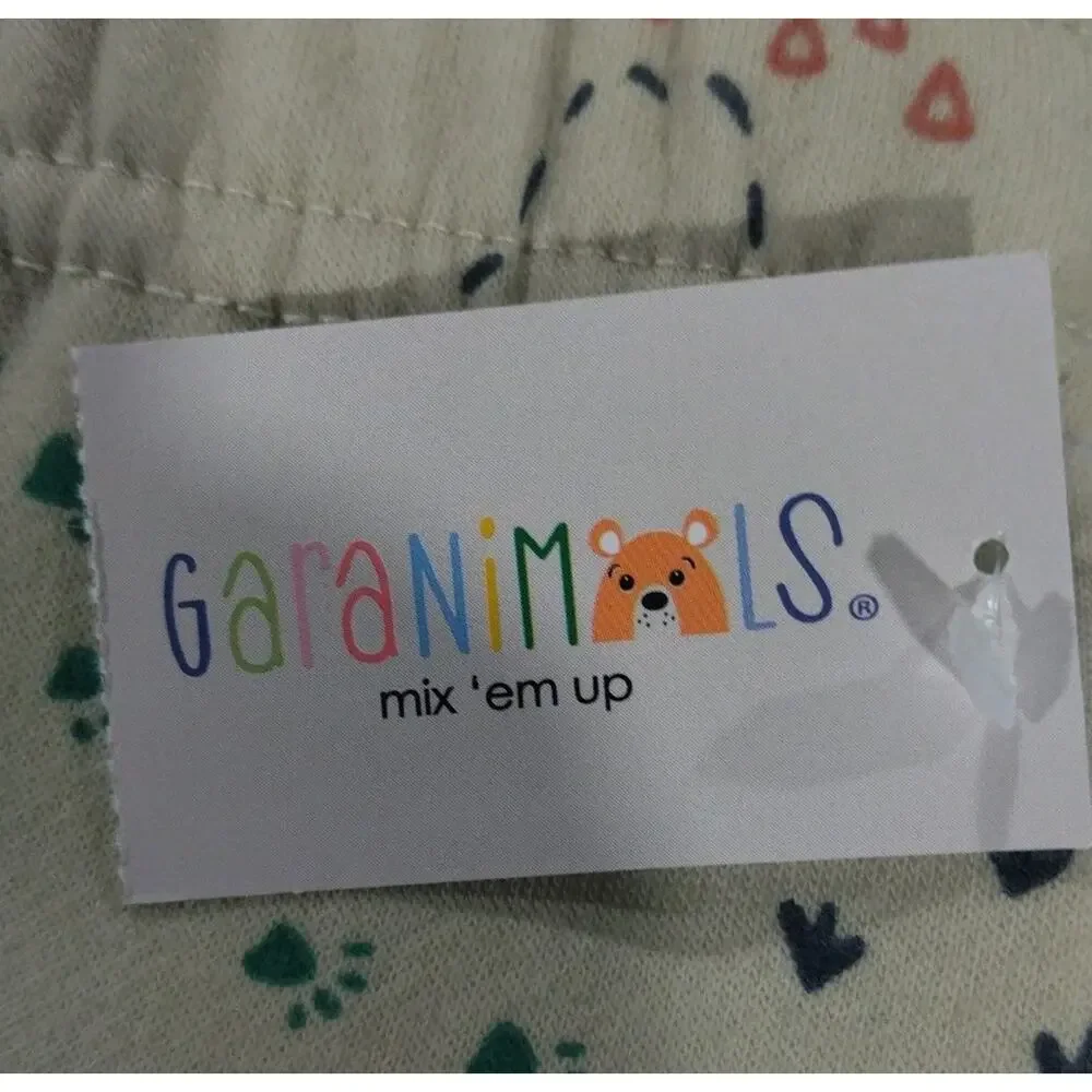 Garanimals Baby Boys Print Fleece Joggers Size 6-9 M New